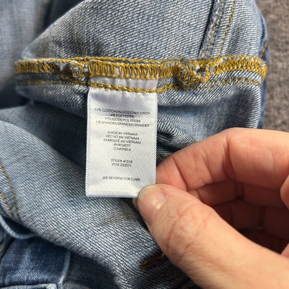Cabi Women’s Patch Pocket Trouser Denim Jeans 4151R Size 12 - Picture 9 of 16